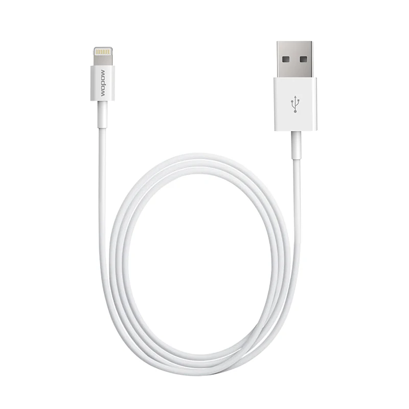 WOPOW 1 м USB зарядный кабель для iPhone 7 8 Plus X XS Max XR Быстрая зарядка передачи данных Iphone 5