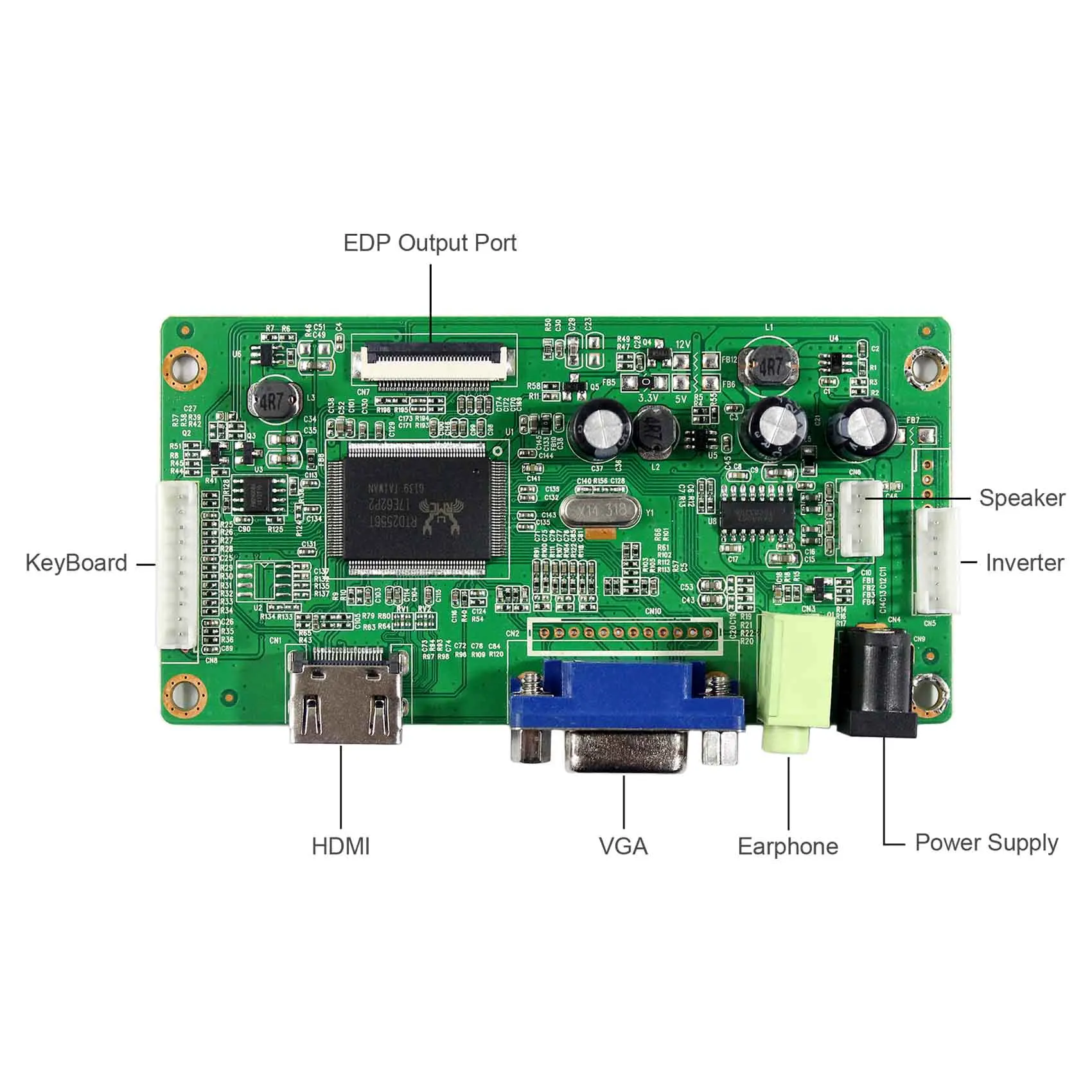 Фонарь VGA для 17 3 дюйма 1600x900 фонарь B173RTN01.1 B173RTN02.0 B173RTN02.1 B173RTN02.2 | Электроника