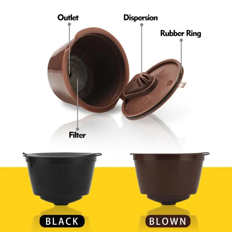 С фильтром для кофемашины Nespresso Кофе капсул под колпаком Cafeteira многоразовые