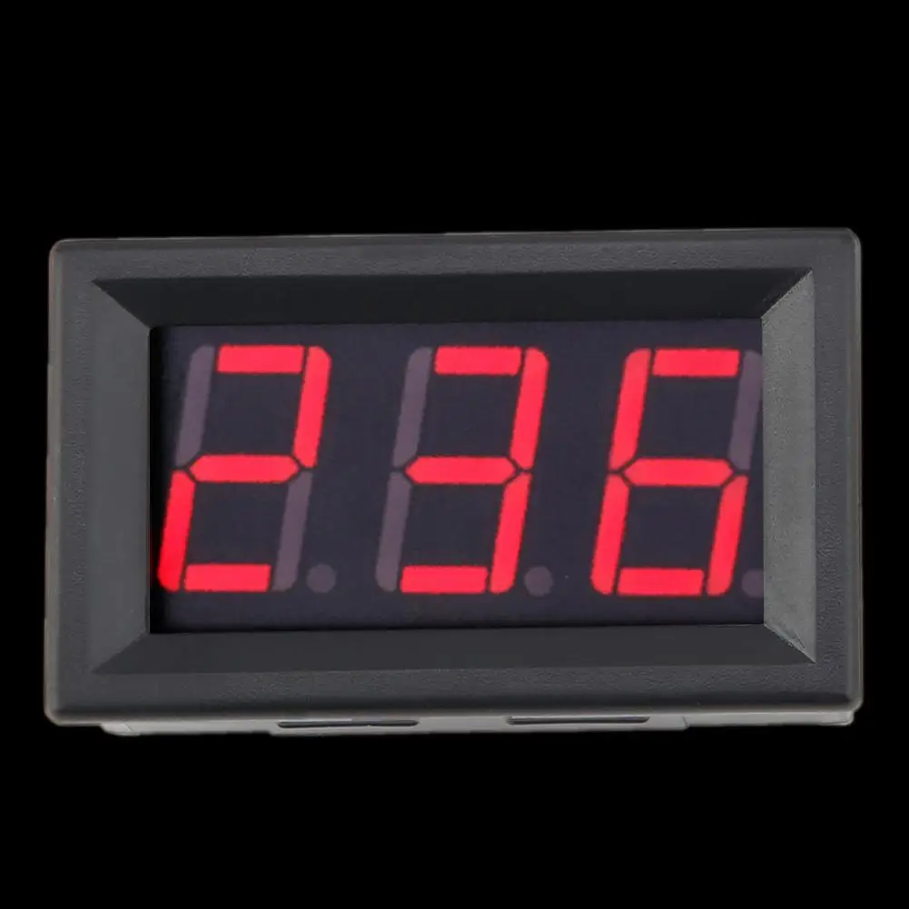 Новый цифровой вольтметр 0 56 дюймов два провода переменного тока 70 380 В