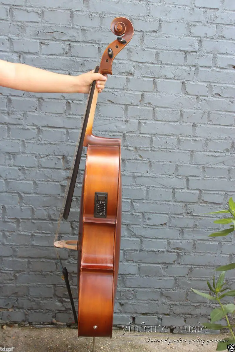 Yinfente Cello 4/4 электрическая акустическая виолончель ручной работы Кленовая ель