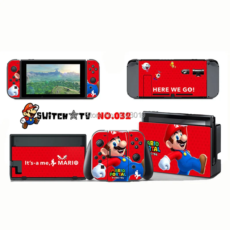 Набор виниловых наклеек для Pokemen/Zelda переключателей Nintendo Console и Joy Con Controlle|stickers
