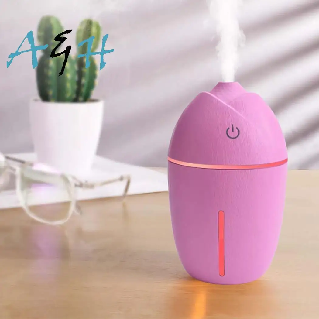 USB мини увлажнитель воздуха светодиодный ночник 200 мл для дома офиса легкий