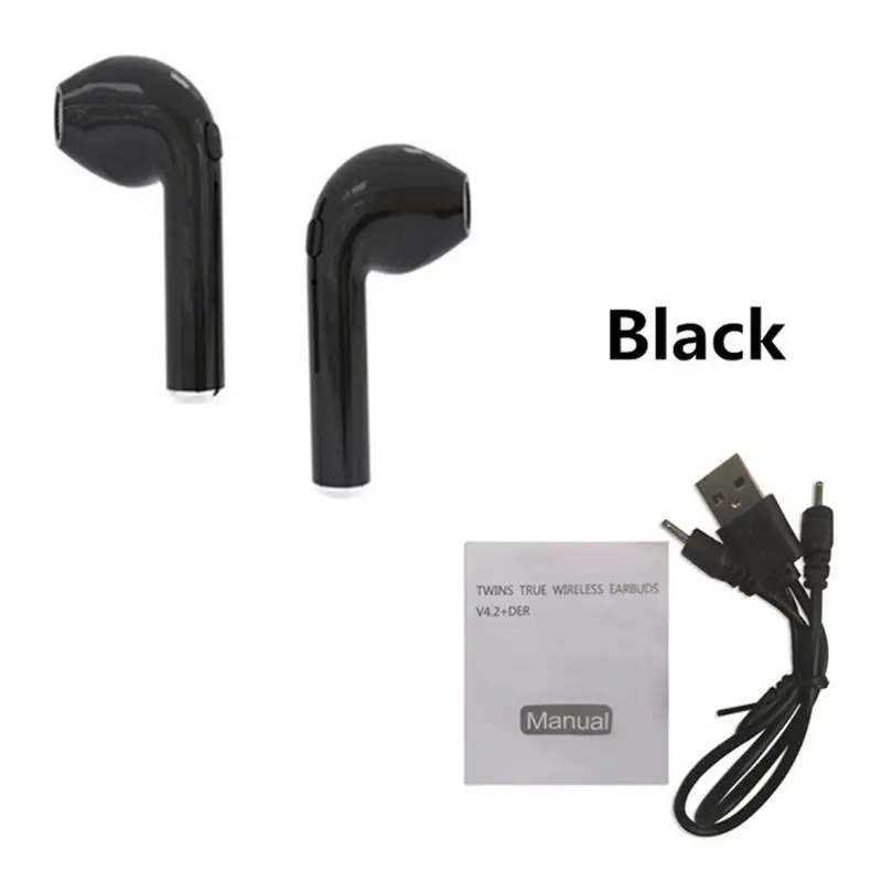 TWS I7s In Ear Bluetooth наушники бинауральные Беспроводной гарнитура с MicPhone для всех видов