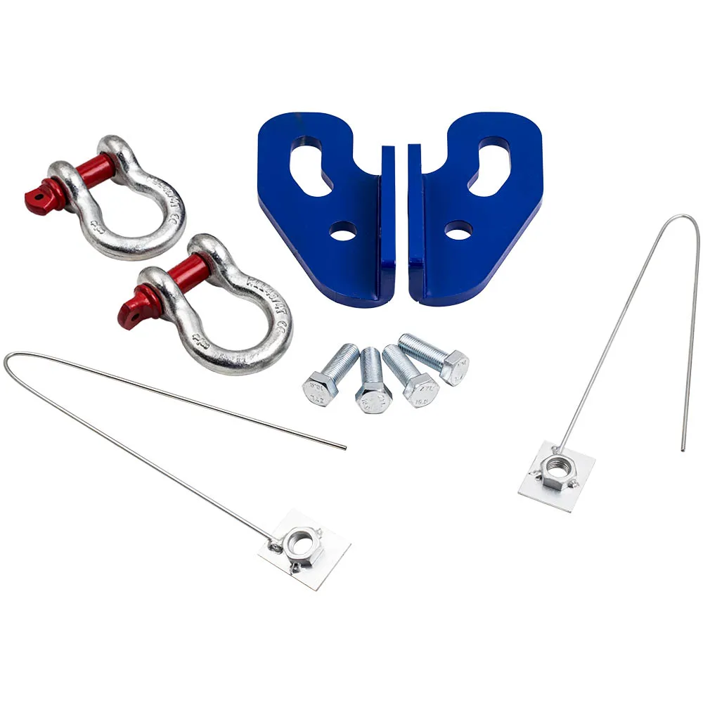 

4wd HD Recovery Tow Point kit for Nissan Patrol GU 2,3,4,5s Pair w/ Shackles