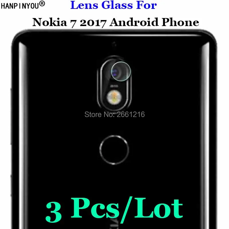 3 шт./лот для Nokia 7 Android Phone Nokia7 ультра прозрачное мягкое закаленное стекло задняя