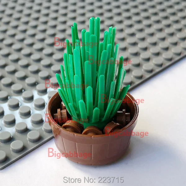 * Набор для растений набор деталей кирпича DIY enlighten block brick set No. Совместимость с