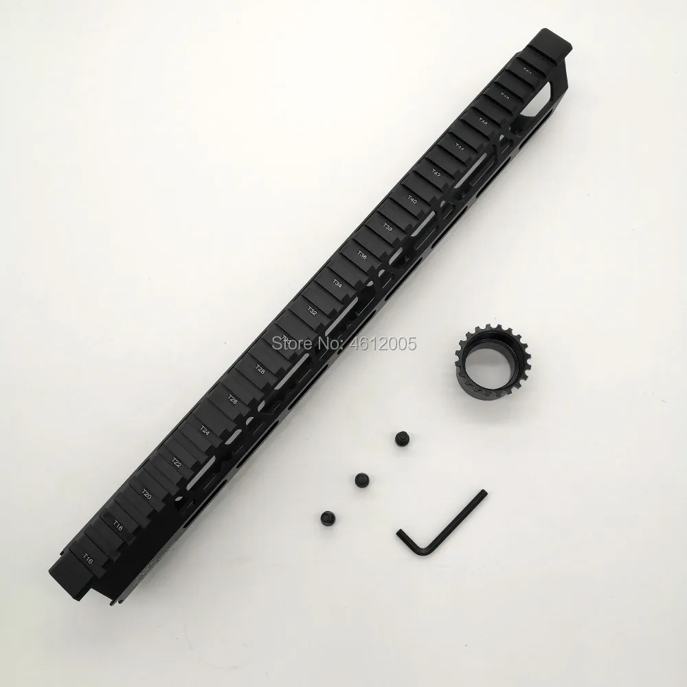 15 дюймов Пикатинни mlok поручни один реечное трубчатое цевье ar handguard Quad Rail для AEG M4 M16