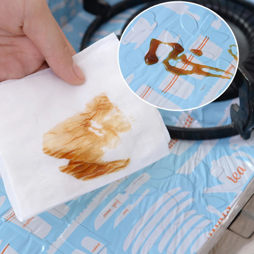 HILIFE 2 шт. Splotch защитное покрытие для газовой плиты коврик крышка горелки лайнер из