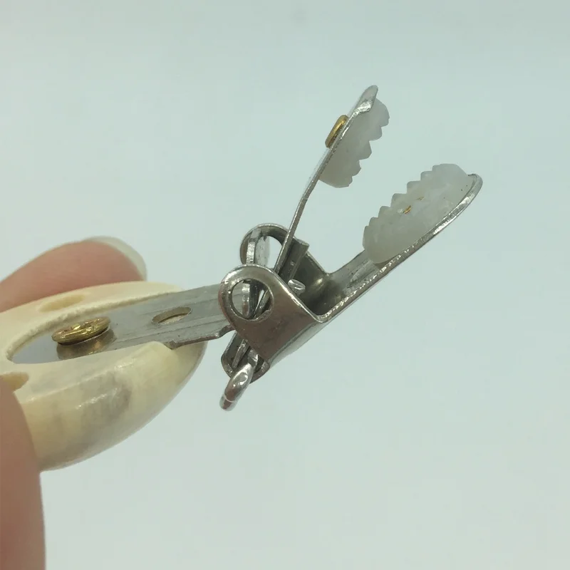 2 Pcs Metal Wooden Baby Pacifier Clip Holders Cute Infant Soother Clasps Accessories DIY Tool | Мать и ребенок