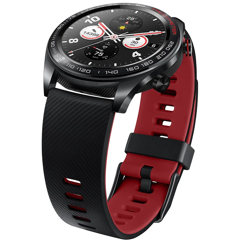 Huawwei Honor Watch GPS NFC оплата 50 метров водонепроницаемый AMOLED цветной экран Magic Glory Смарт