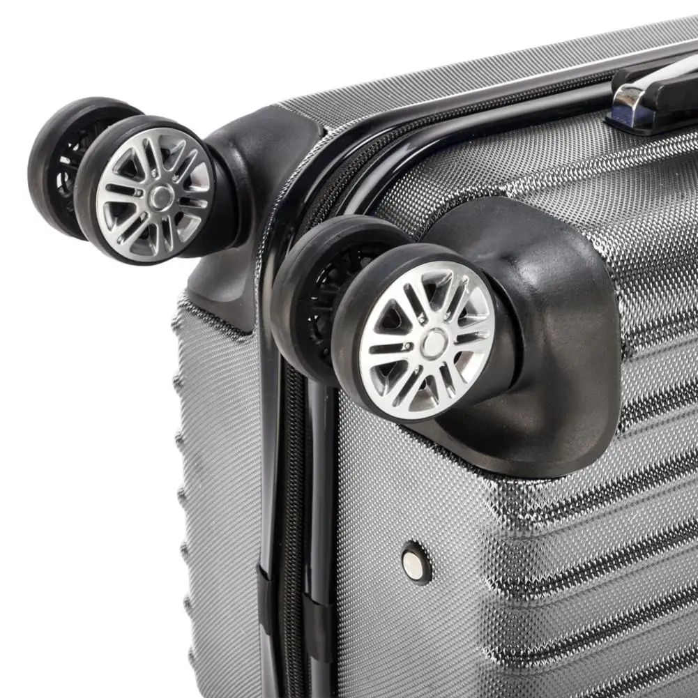 Portable 20 Inch Waterproof Luggage Travel Business Large Capacity Suitcase Bag Rolling Wheels Gray Color Side Mounted TSA Lock | Багаж и