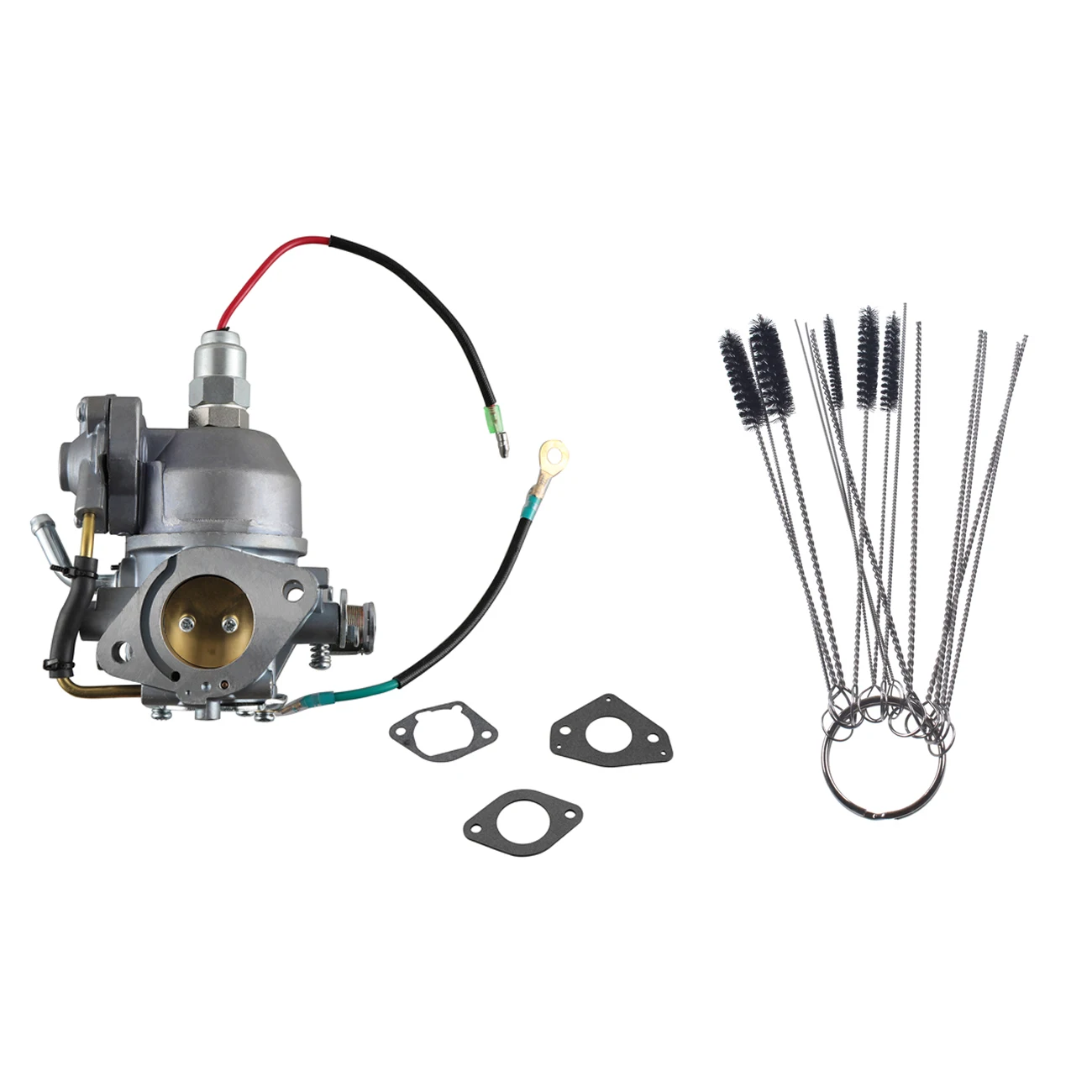

Carburetor W/ Solenoid For Kohler 24 853 102-S CV730 & CV740 Cleaning Brush
