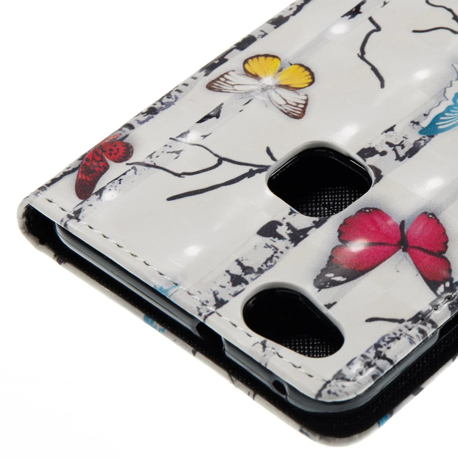 KISSCASE 3D художник Флип кожаный чехол для Huawei P10 Lite P8 2017 слот карты держатель