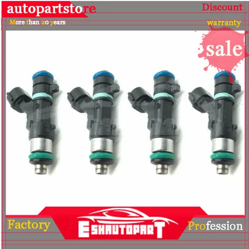 

4x 16600-JA000 16600-JA00B 0280158130 инжектор топлива 07 ~ 13 изгой 08 ~ 13 выбрать 14 ~ 15 SENTRA 07 ~ 12 2.5L L4 для NISSAN ALTIMA