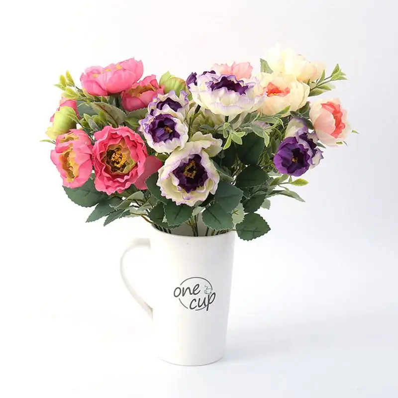 Ручная работа пластиковая искусственная Камелия свадебное украшение для дома