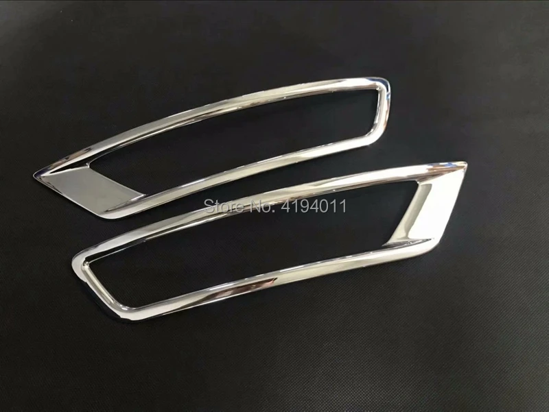For Mazda CX8 CX-8 2017 2018 2019 ABS Chrome Exterior Rear Fog Light Lamp Cover Trims Tail Foglight Garnish 2Pcs/set Auto Part | Автомобили