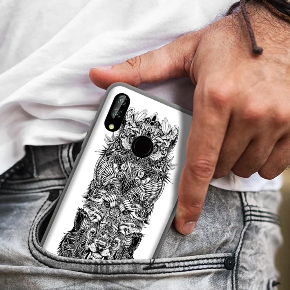 Чехол для телефона CASEIER Exotic Tattoo Xiaomi Redmi Note 5 7 4X 6A 6 Pro 8 Lite A2 Мягкий чехол из ТПУ S2 Plus