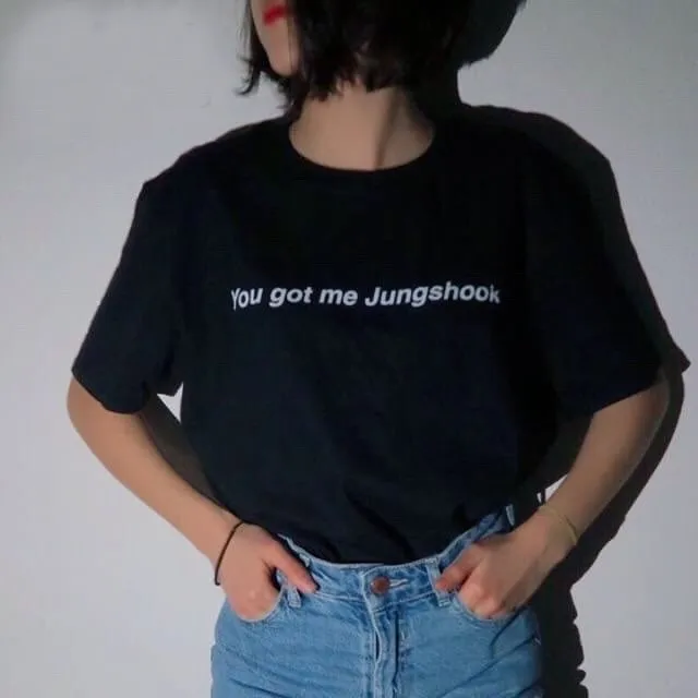 

Вы меня Jungshook женские instagram футболка «girl power» футболка Феминистская футболка tumblr «girl power» летние футболки tops-J988