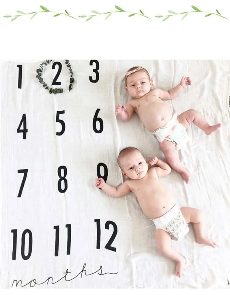 Детское одеяло для фотосъемки Pudcoco 120x120 | Мать и ребенок