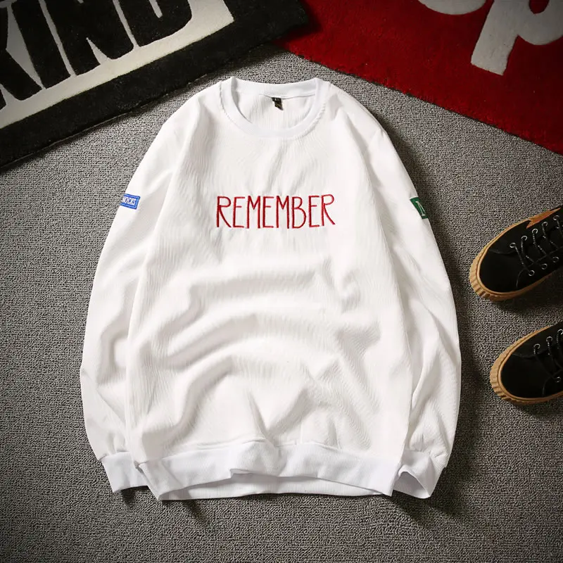 Новая Осенняя мужская футболка с модным принтом повседневные толстовки Мужская