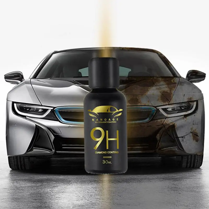 9H Car Nano Paint Coating Surface Plating Crystal Set Liquid Glass High-Hardness And Scratch Resistant |
