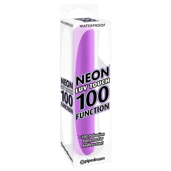 Neon Luv Touch Vibrator 100 Function Purple Consolator Dildo | Красота и здоровье