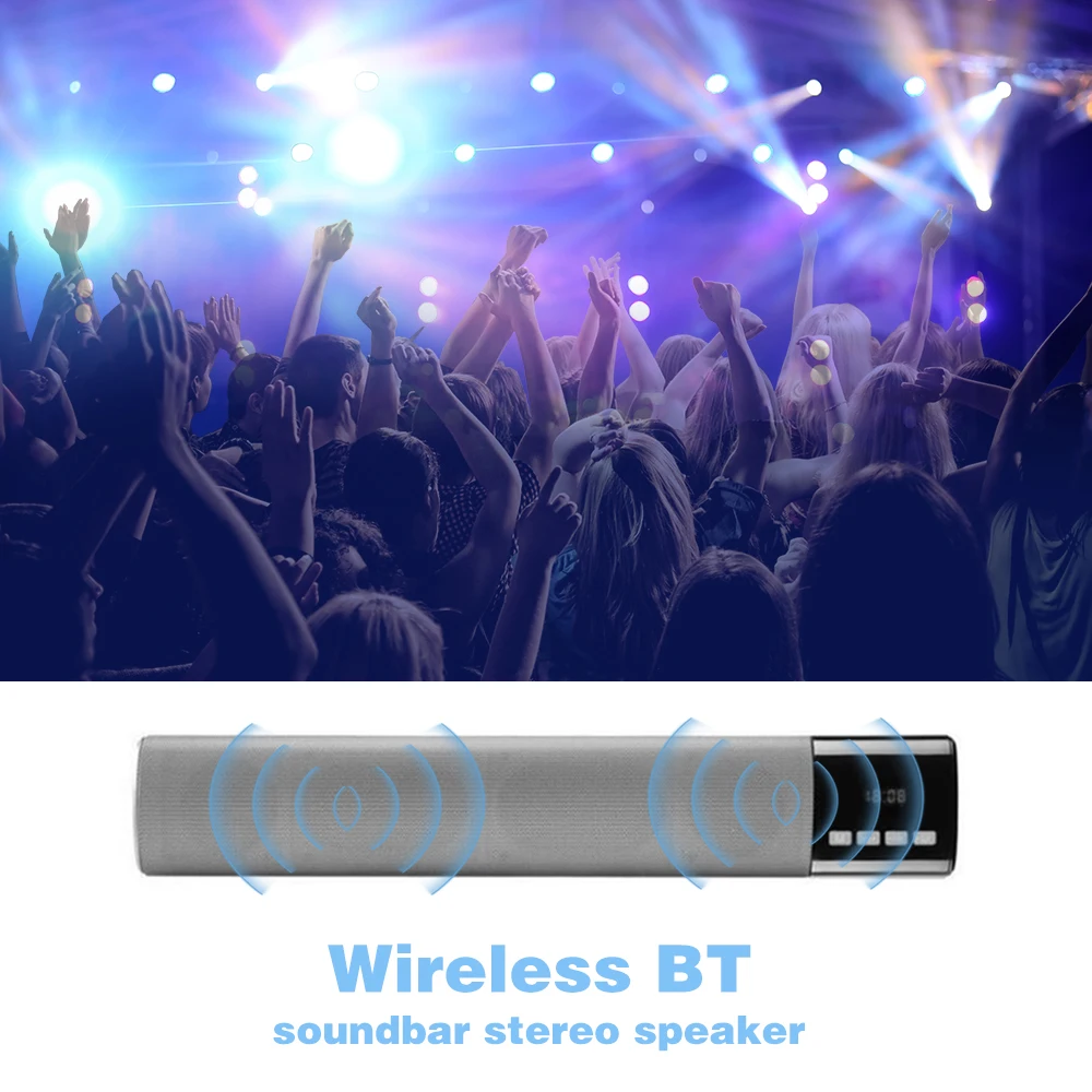 Мини беспроводной Bluetooth динамик портативный 5 Вт стерео Бас BT Банк мощности