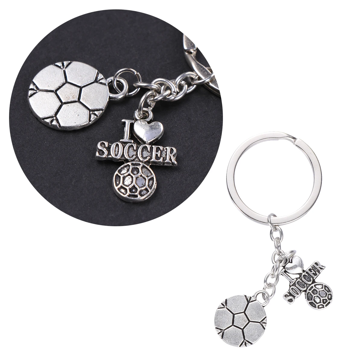 1 шт. футбольный брелок спортивная игра Мир футбол шарик цепочка подвеска сумка