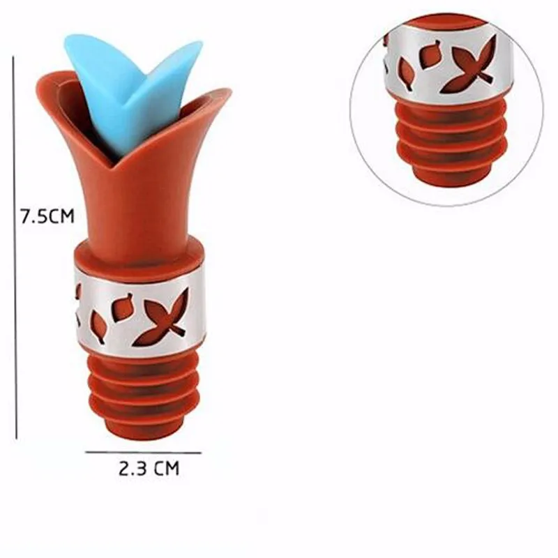 Бутылка для вина силиконовая закупорка бутылок крышка хранения бутылка