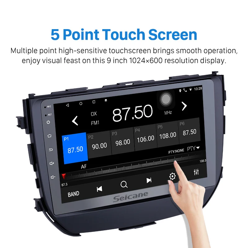 Seicane 2Din Android 8 1 автомобильное радио GPS Navi головное устройство для Suzuki BREZZA 2016 2017 2018 с