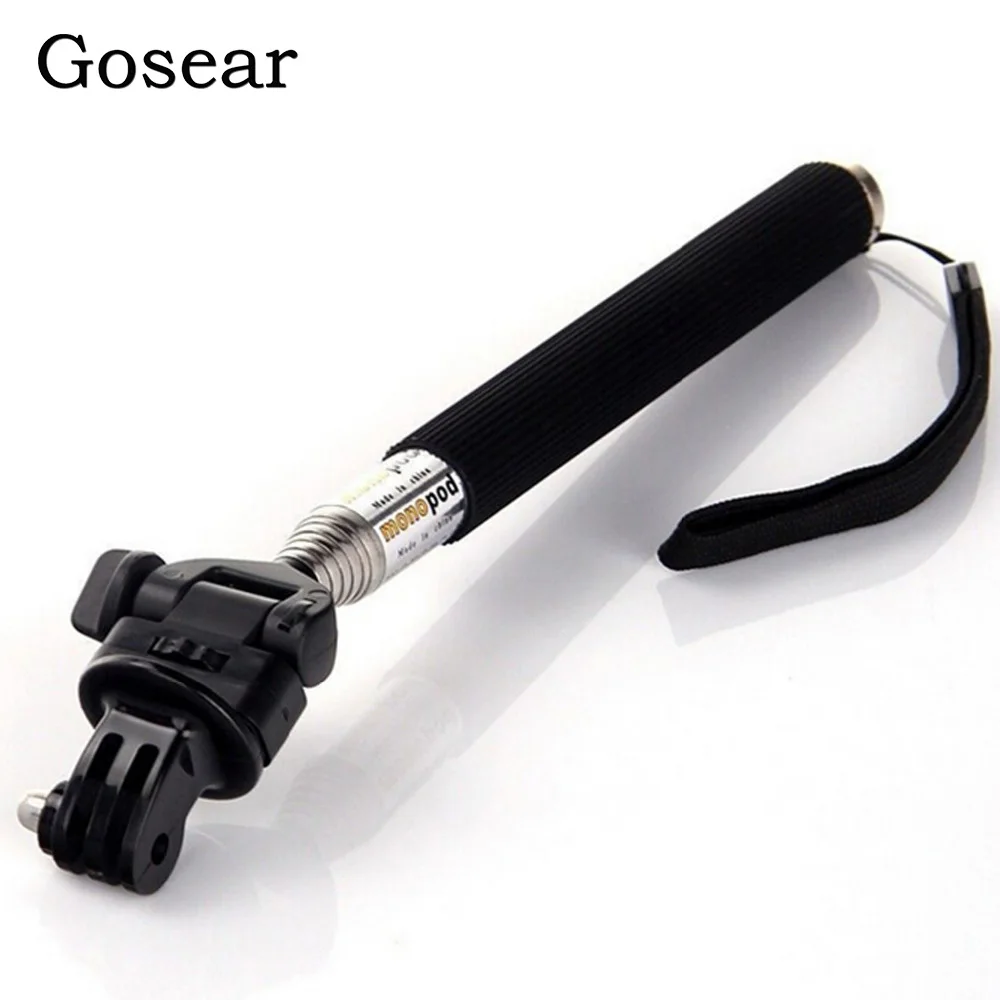Селфи палка Gosear для камеры монопод с держателем штатива гаджеты Gopro Go Pro Hero 5 4 3 2 1