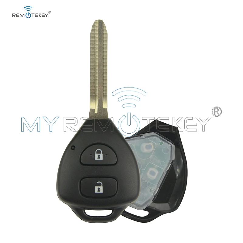 Remtekey Новый дистанционный ключ TOY43 с 2 кнопками 434 МГц для Toyota 2006 -2011 Hilux Vigo без