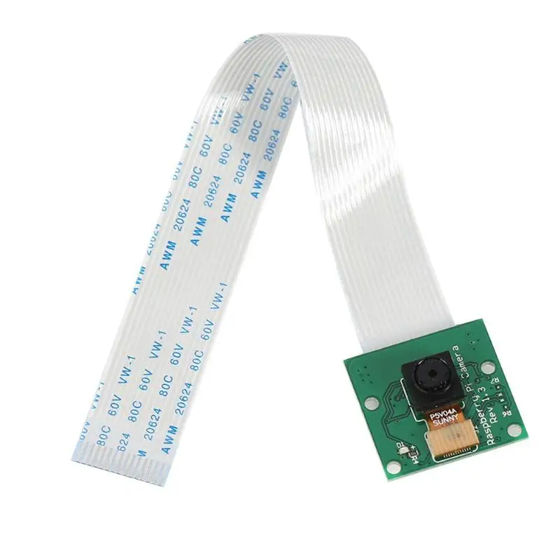 

New Webcam Module 5MP Camera CSI Webcam Module 1080P+15cm Cable for Raspberry Pi 3 Model B+/3