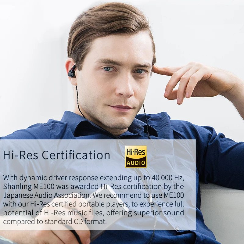 10 мм PE PEEK Dynamic Hi-Fi наушники-вкладыши SHANLING ME100 полностью алюминиевая конструкция с