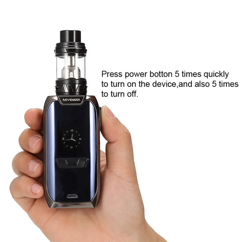 Оригинальный Vaporesso Revenger Kit электронная сигарета Vape E-Cig с 220 Вт несколькими