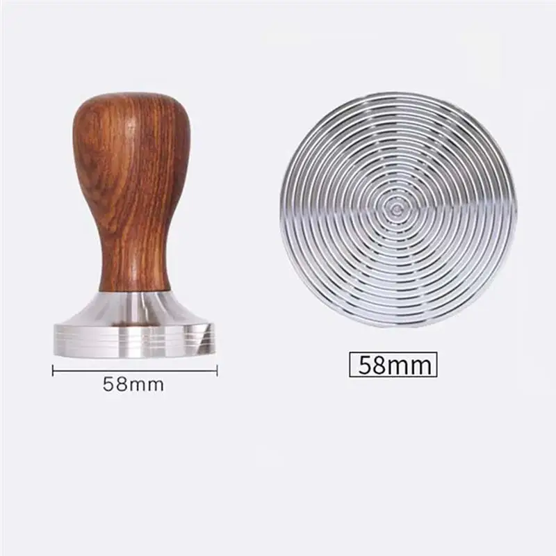Кофейный коврик из нержавеющей стали 304 58 мм|Темперы для кофе| |