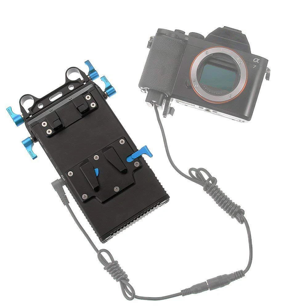 США Разъем Dp500 V Mount бесперебойного питания Bp батарея пластина для sony A7 A7R Ii Iii A9 A6300