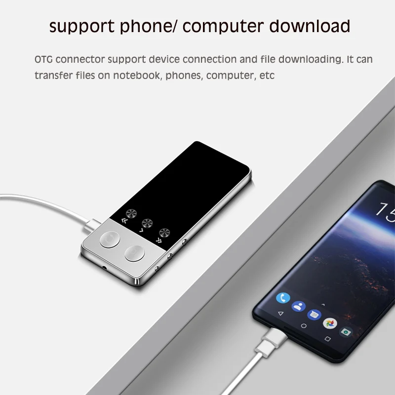 MECHEN 4G/8G/16G HIFI Lossless bluetooth MP3 плеер рекордер FM видео электронная книга радио