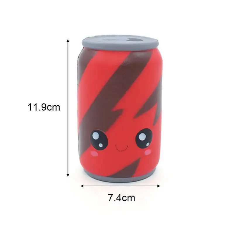 Soft Decompression Slow Rebound Toy Cute Coke Can Shaped Squishy Squeeze for Pressure Relief | Игрушки и хобби