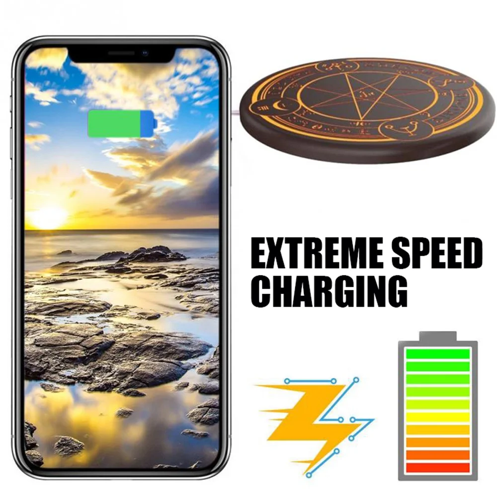 Беспроводное зарядное устройство 10 Вт Magic Array универсальное беспроводное быстрое