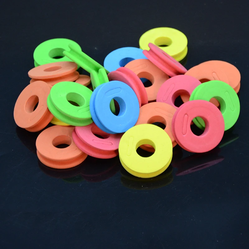 

20Pcs Foam Winding Board Fishing Line Reel Shaft Portable Bobbin Spools Winding Board Tackle Box Fishing Accessories New