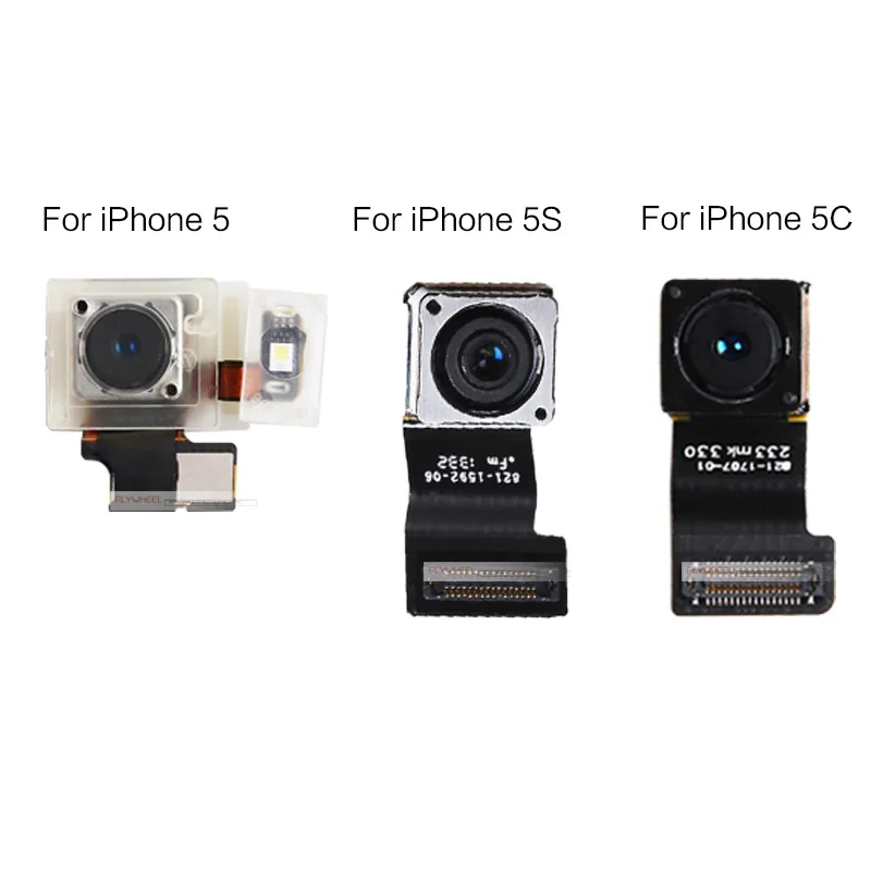 1 шт. задний модуль с большой камерой гибкий кабель для iPhone 5 5S 5C запчасти|Шлейфы