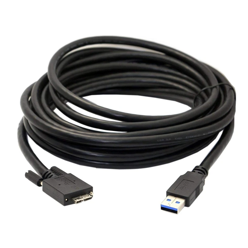15ft 5m USB 3 0 A type кабель Male to Micro B с крепежной панелью винты для жесткого диска