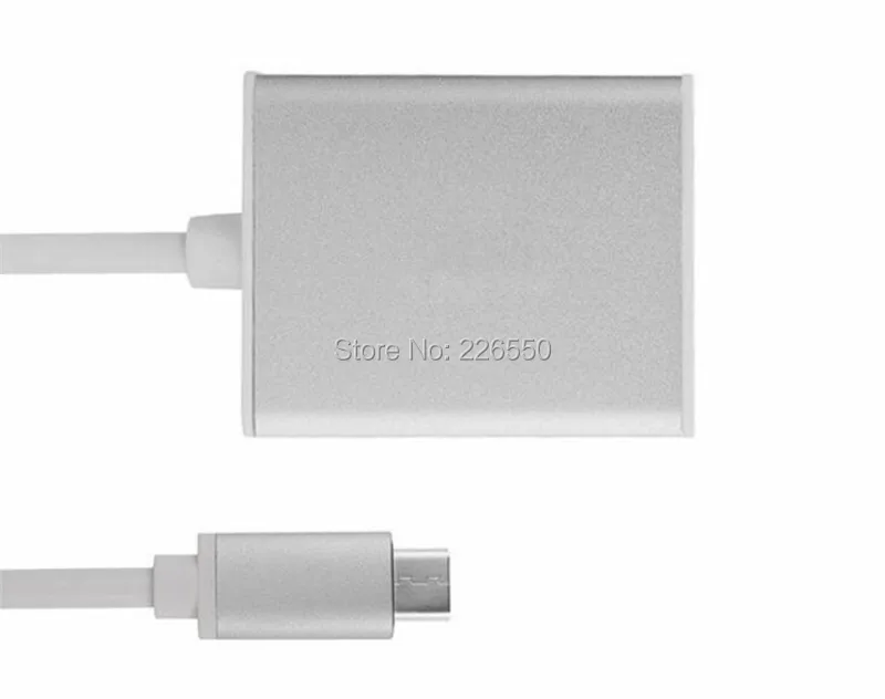 Адаптер переходник с USB 3 1 на DVI 24 5 Pin 1080P для Macbook Pro Chrombook 4K HDTV|Кабели VGA| |