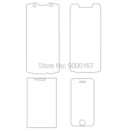 Защитная пленка для экрана на экран HOMTOM HT20 HT37 HT17 HT7 HT30 Pro PR S16 HT10 S9 Plus HT26 HT27|Защитные