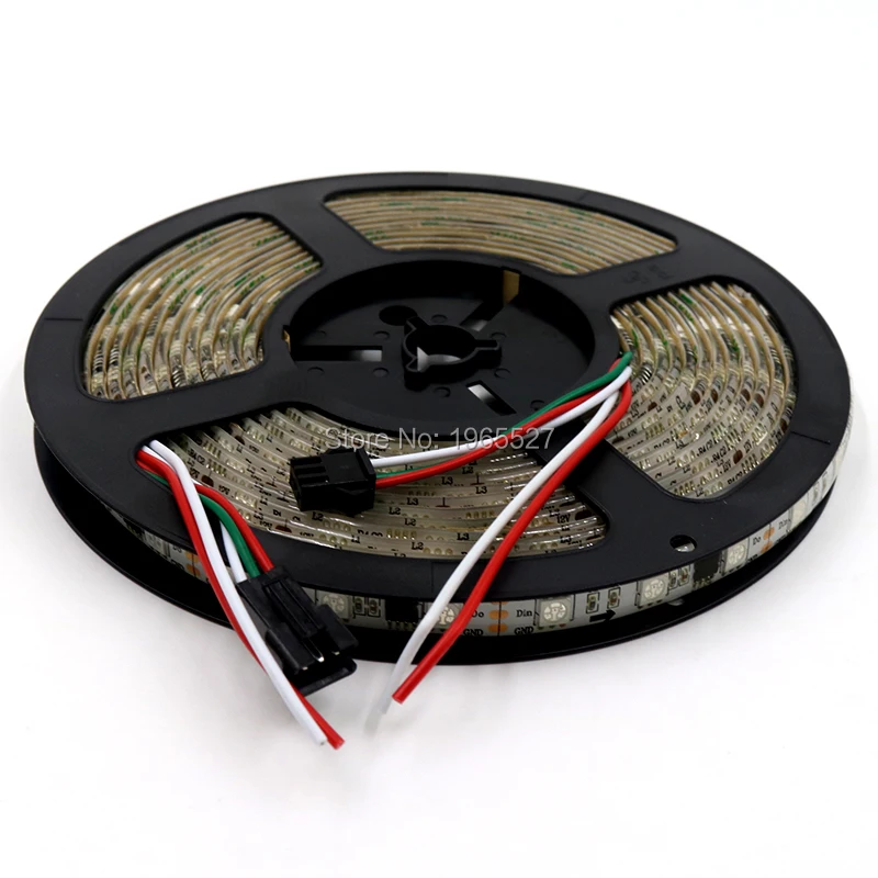 12 в 60 светодисветодиодный s/m WS2811 RGB Светодиодная лента Pixel Light TV 5050 SMD 20 пикс./м с шт.