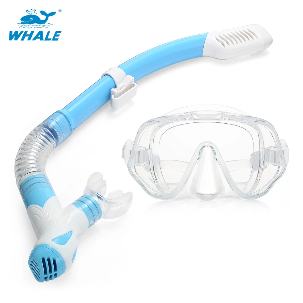 WHALE MK1000 + SK900 профессиональная маска для дайвинга трубка противотуманные очки