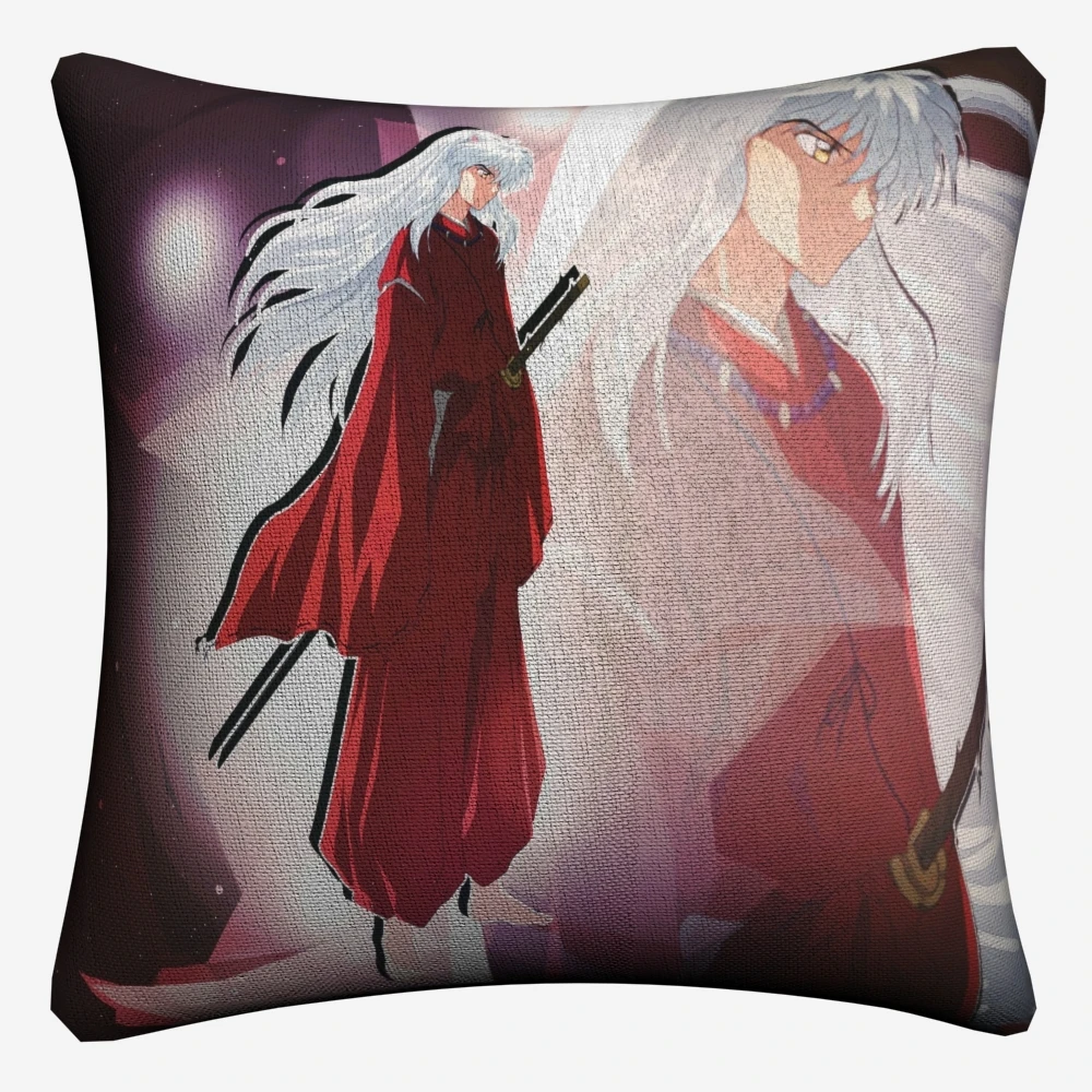 Классические Декоративные наволочки Inuyasha Kagome в стиле аниме для дивана домашний