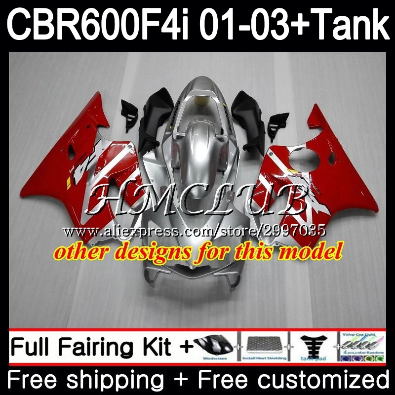 + Бак для HONDA CBR 600 F4i CBR600FS Repsol New CBR600F4i 2001 2002 2003 77h6 600F4i FS CBR600 01 02 03